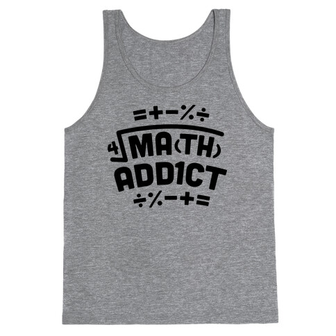 Math Addict  Tank Top