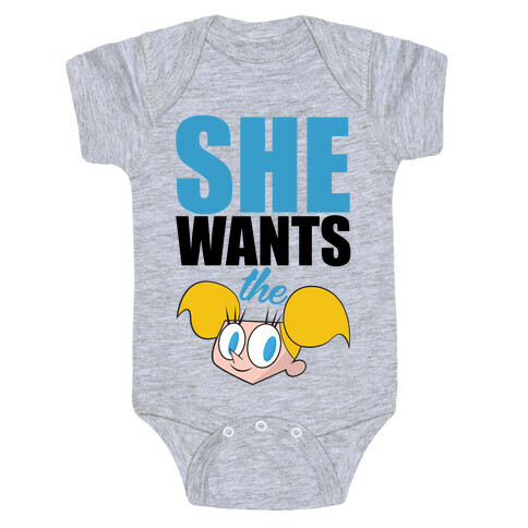 She Wants the Dee Baby One-Piece