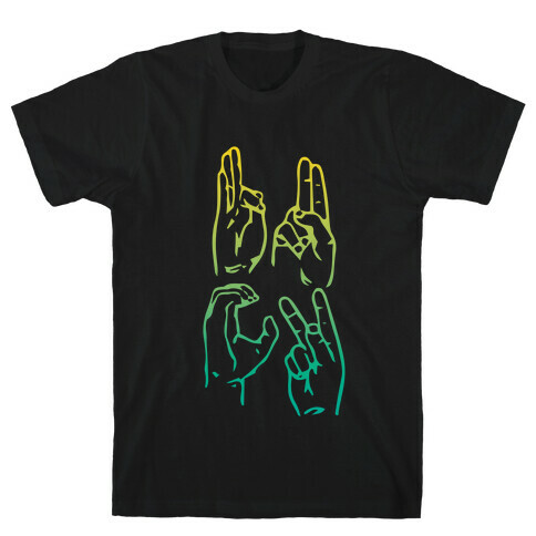 Sign Language F.U.C.K. T-Shirt