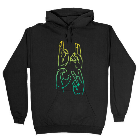 Sign Language F.U.C.K. Hooded Sweatshirt