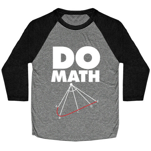 Do Math Baseball Tee