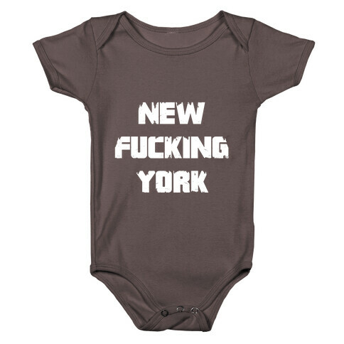 New F***ing York Baby One-Piece