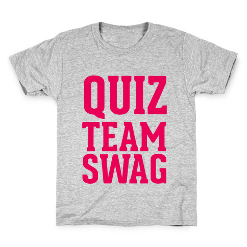 Quiz Team Swag Kids T-Shirt