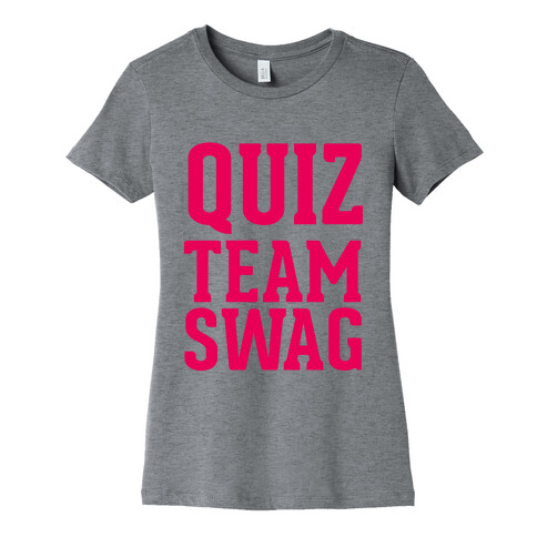 Quiz Team Swag Womens T-Shirt