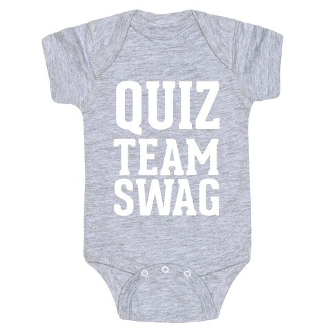 Quiz Team Swag Baby One-Piece