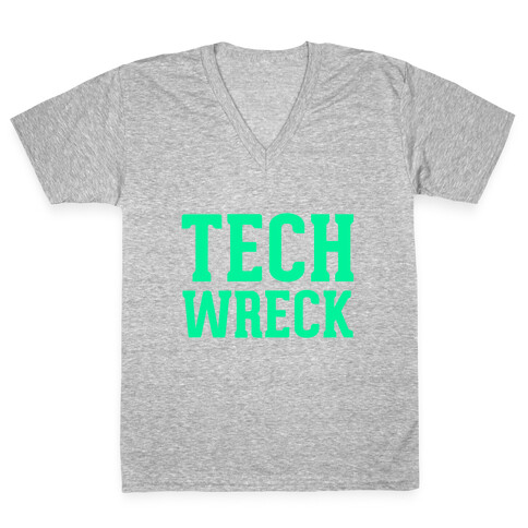 Tech Wreck V-Neck Tee Shirt