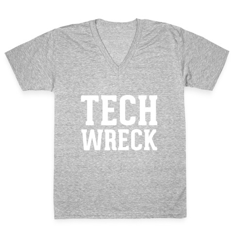 Tech Wreck V-Neck Tee Shirt