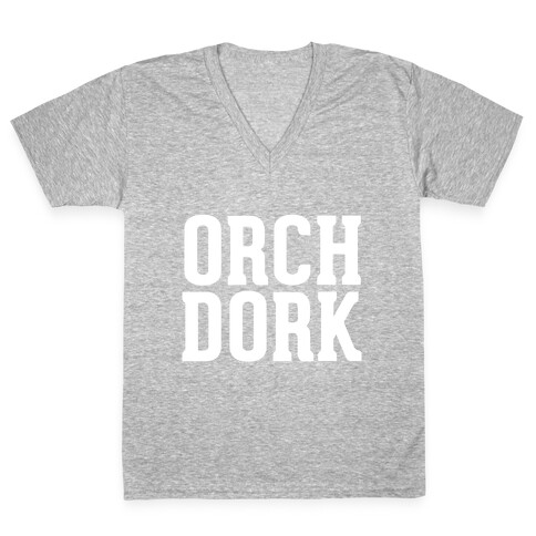 Orch Dork V-Neck Tee Shirt