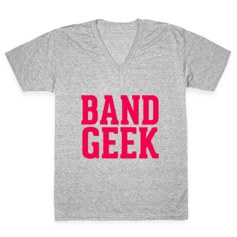Band Geek V-Neck Tee Shirt