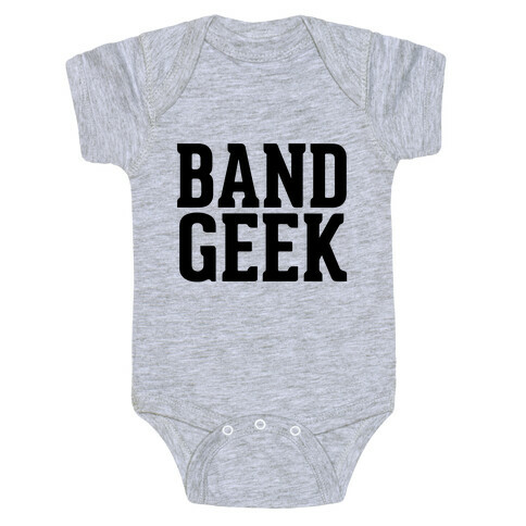 Band Geek Baby One-Piece