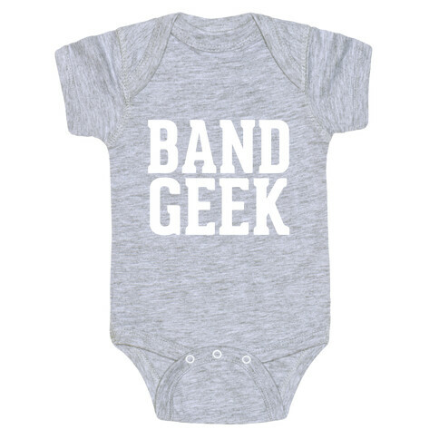 Band Geek Baby One-Piece