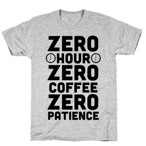 Zero Hour T-Shirt