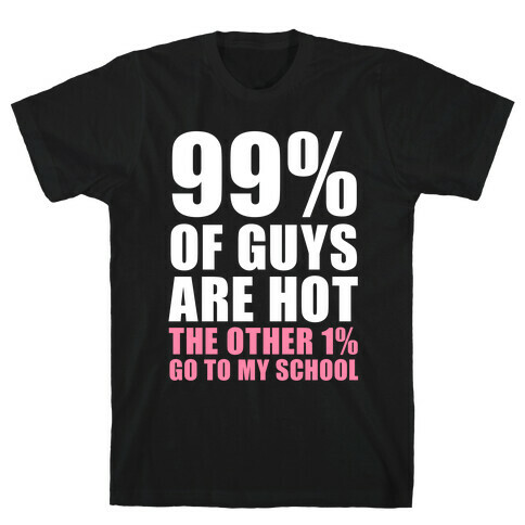 99% of Boys Are Hot T-Shirt