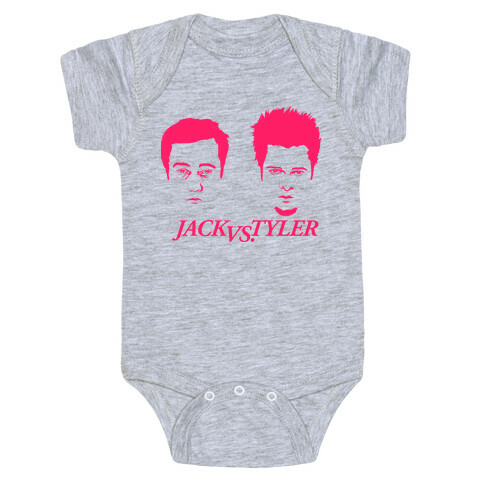 Jack Vs Tyler Baby One-Piece