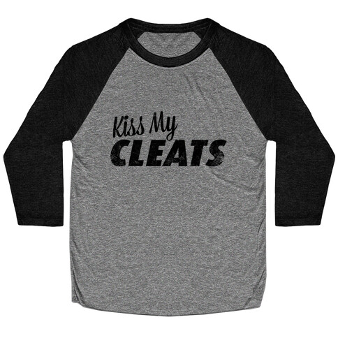 Kiss My Cleats Baseball Tee