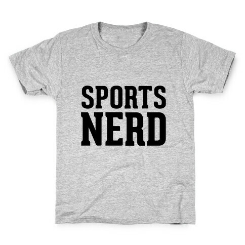 Sports Nerd Kids T-Shirt