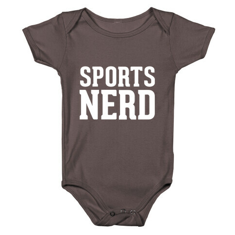 Sports Nerd Baby One-Piece