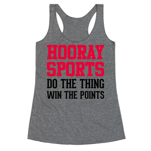 Hooray Sports Racerback Tank Top