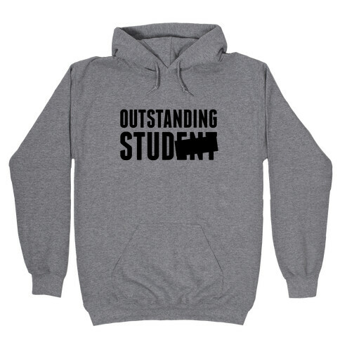 Outstanding Stud Hooded Sweatshirt