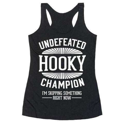 Undefeated Hooky Champion Racerback Tank Top