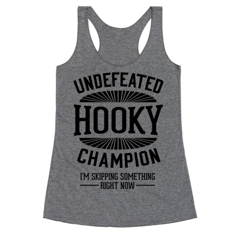 Undefeated Hooky Champion Racerback Tank Top