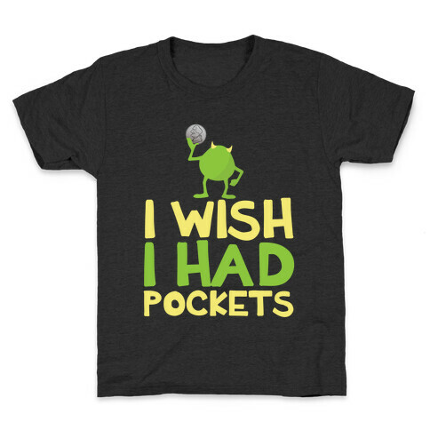 Monsters without Pockets Kids T-Shirt