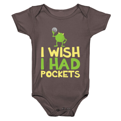 Monsters without Pockets Baby One-Piece