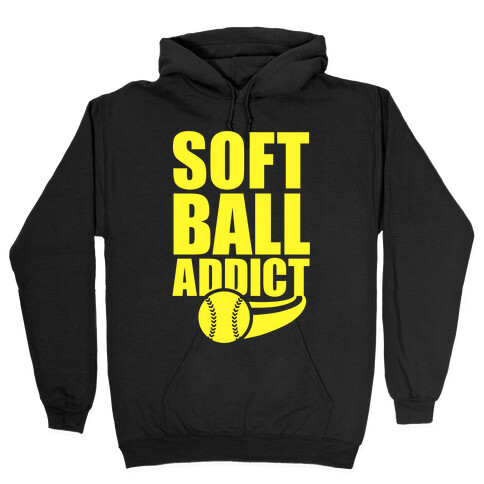 Softball Addict Hooded Sweatshirt