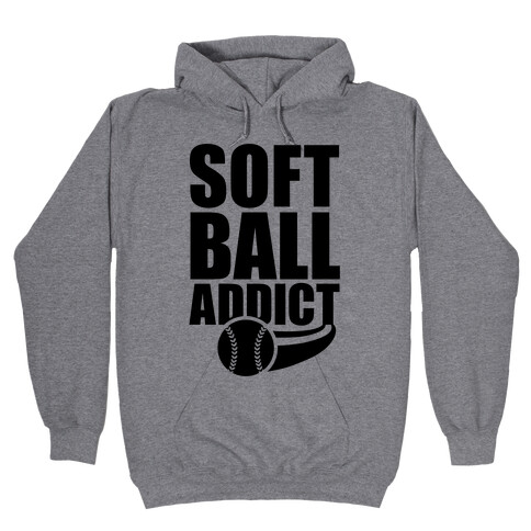 Softball Addict Hooded Sweatshirt