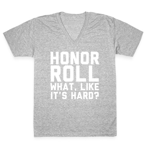 Honor Roll V-Neck Tee Shirt