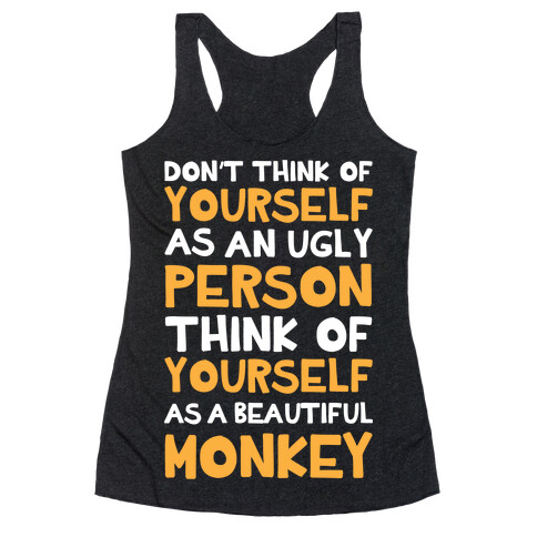 Beautiful Monkey Racerback Tank Top