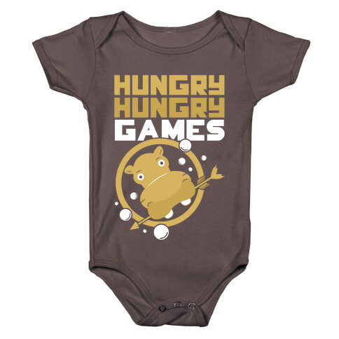 Hungry Hungry Games Baby One-Piece