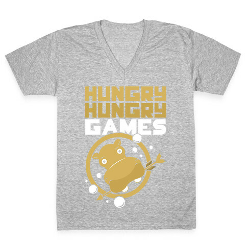 Hungry Hungry Games V-Neck Tee Shirt