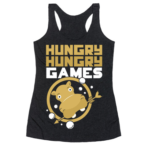 Hungry Hungry Games Racerback Tank Top