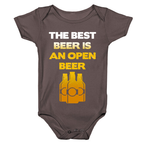 Open Beer Baby One-Piece