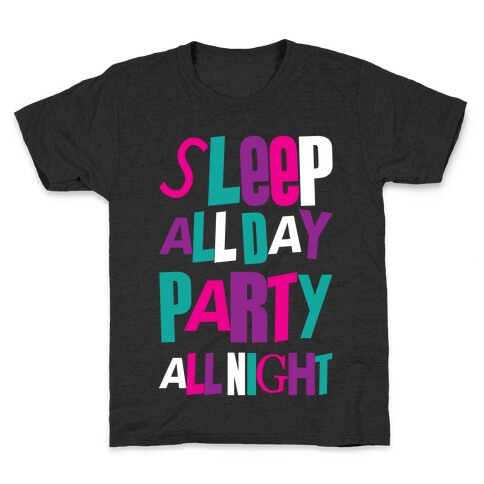 Party All Night Kids T-Shirt