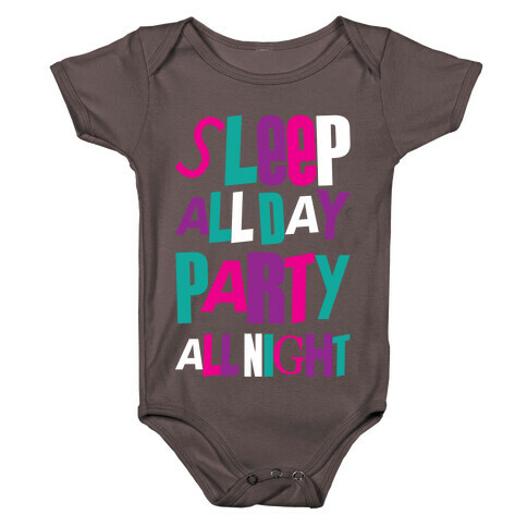 Party All Night Baby One-Piece