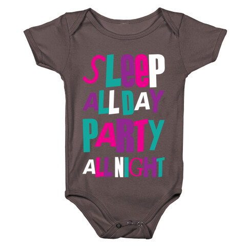 Party All Night Baby One-Piece
