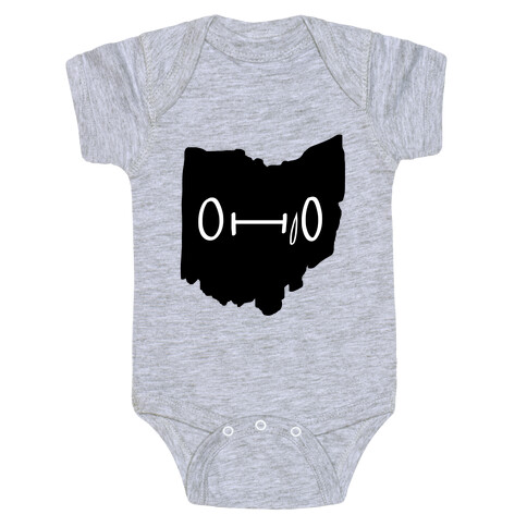 Ohio Looks Concerned Baby One-Piece