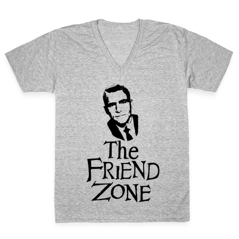 The Friend Zone V-Neck Tee Shirt