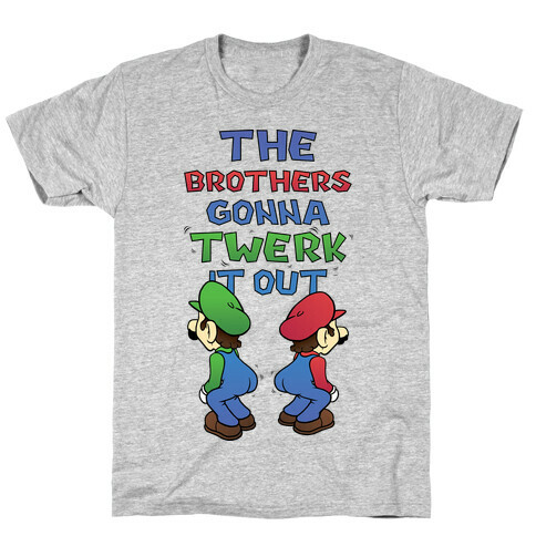 The Brothers Gonna Twerk It Out T-Shirt