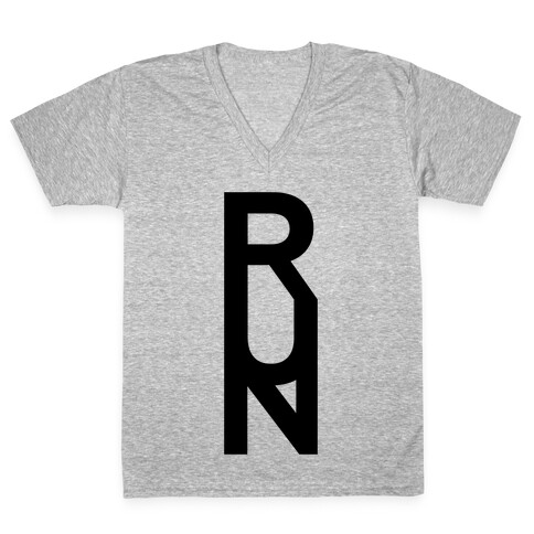 Run V-Neck Tee Shirt