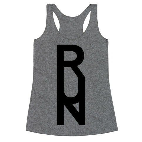 Run Racerback Tank Top