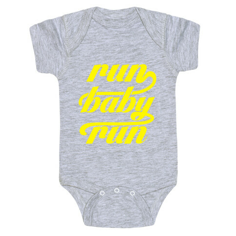 Run Baby Run Baby One-Piece