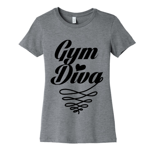 Gym Diva Womens T-Shirt