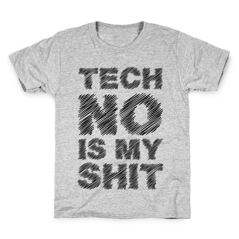 Techno Is My Shit Kids T-Shirt