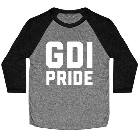 GDI Pride Baseball Tee