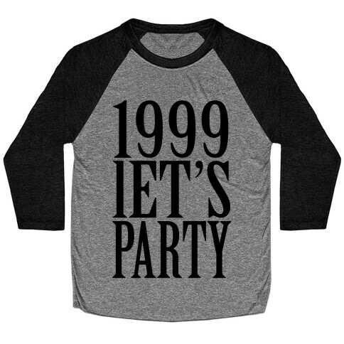 1999 Let's Party Baseball Tee