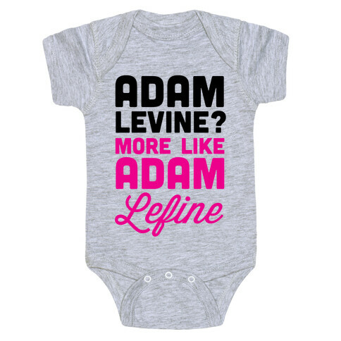 Adam Levine? Baby One-Piece