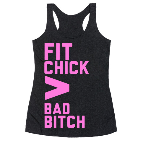 Fit Chick > Bad Bitch Racerback Tank Top